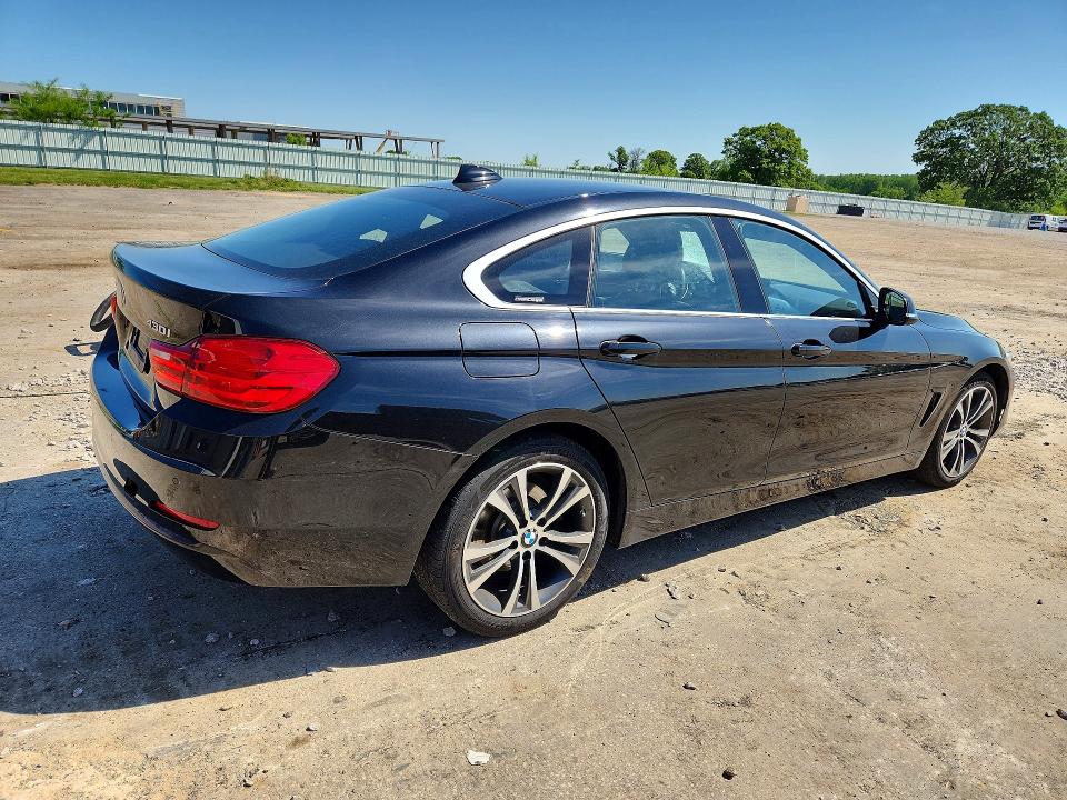 2017 BMW 4er VIN WBA4F9C5XHG439847 COPART salvage auction — FRONT END, Wi - Junked Vehicle Bill Of Sale, sold $1,450 on 2026-07-07 (photo 3)