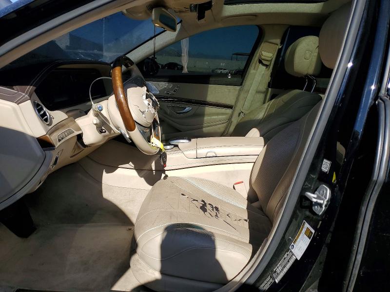 2015 Mercedes-benz S class VIN WDDUG8CB1FA116020 COPART salvage auction — MINOR DENT/SCRATCHES, Nv - Certificate Of Title, sold $5,900 on 2026-07-08 (photo 7)
