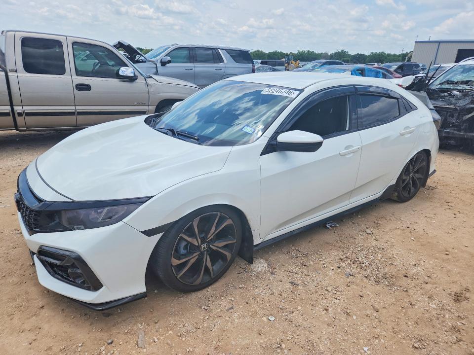 2019 Honda Civic VIN SHHFK7G42KU220250 COPART salvage auction — MECHANICAL, Tx - Salvage Vehicle Title, sold $4,150 on 2026-07-16 (photo 1)