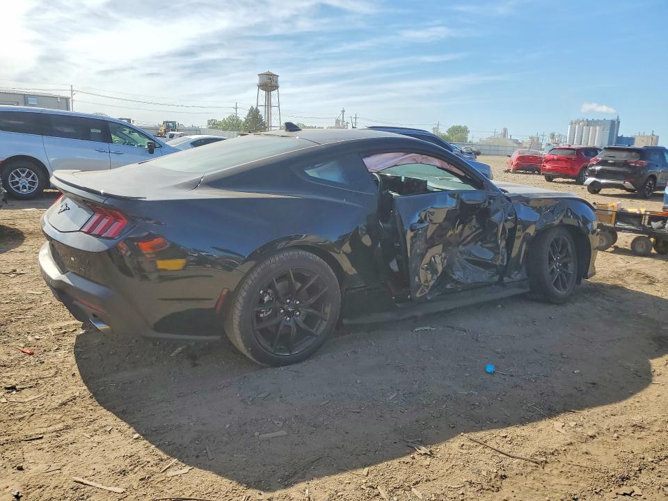 2026 Ford Mustang VIN 1FA6P8TH3T5102718 COPART salvage auction — SIDE, IL - SALVAGE CERTIFICATE, sold $11,400 on 2026-07-29 (photo 3)