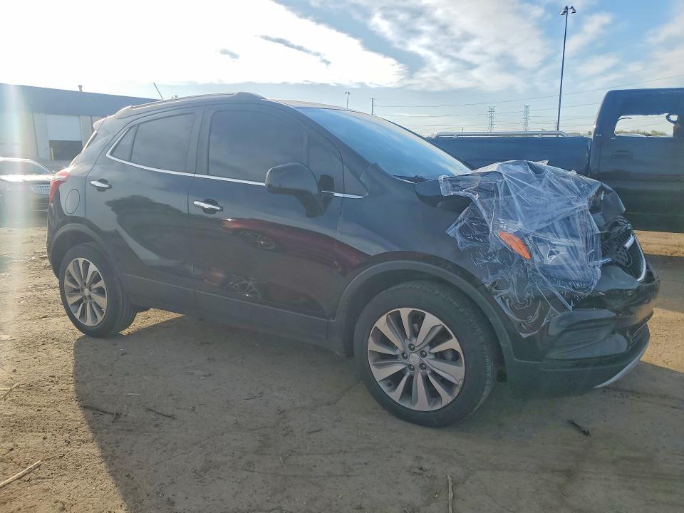 2020 Buick Encore VIN KL4CJASB9LB055225 COPART salvage auction — FRONT END, Mi - Certificate Of Title, sold $1,600 on 2026-07-21 (photo 4)