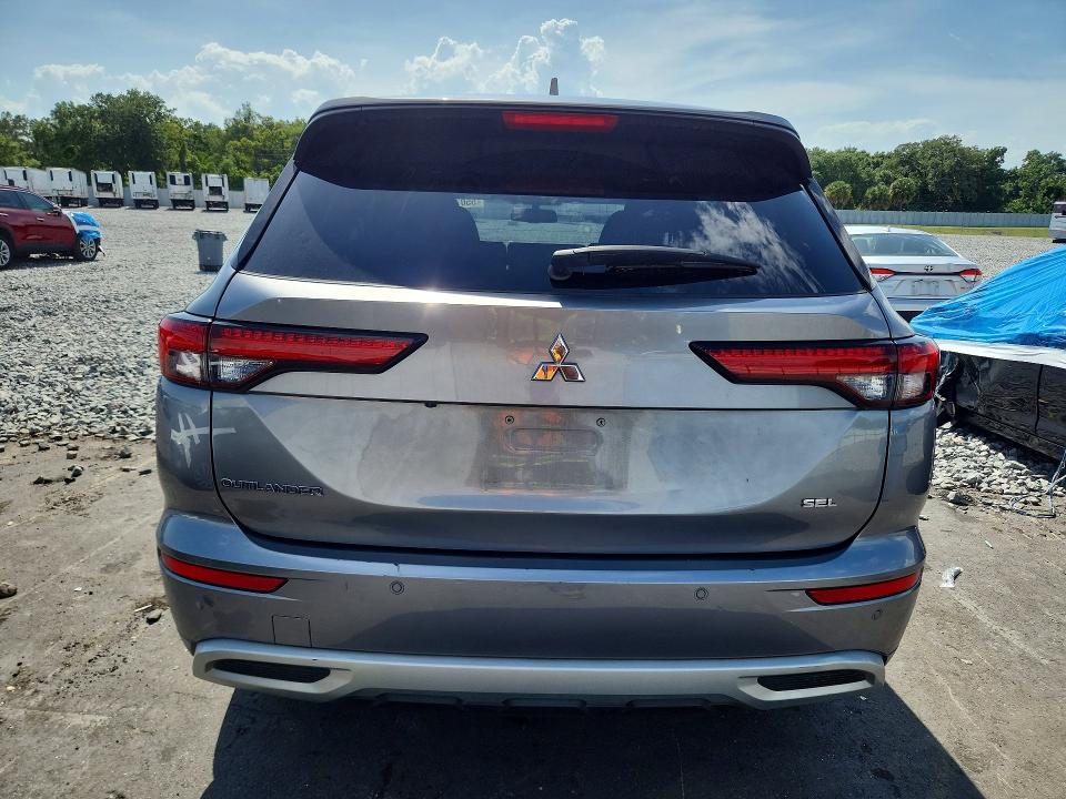 2022 Mitsubishi Outlander VIN JA4J3VA87NZ072792 COPART salvage auction — FRONT END, Fl - Cert Of Title Slvg Rebuildable, sold $8,400 on 2026-07-08 (photo 6)