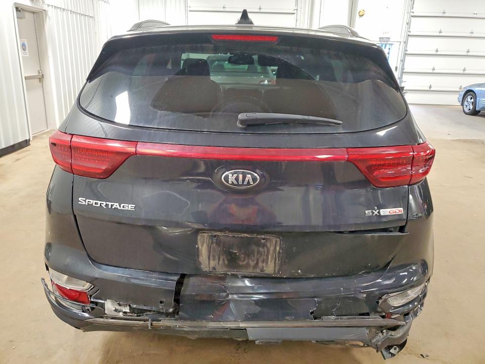 2021 Kia Sportage VIN KNDPRCA67M7848740 COPART salvage auction — REAR END, Mn - Cert Of Title-Salvage, sold $5,700 on 2026-07-28 (photo 6)