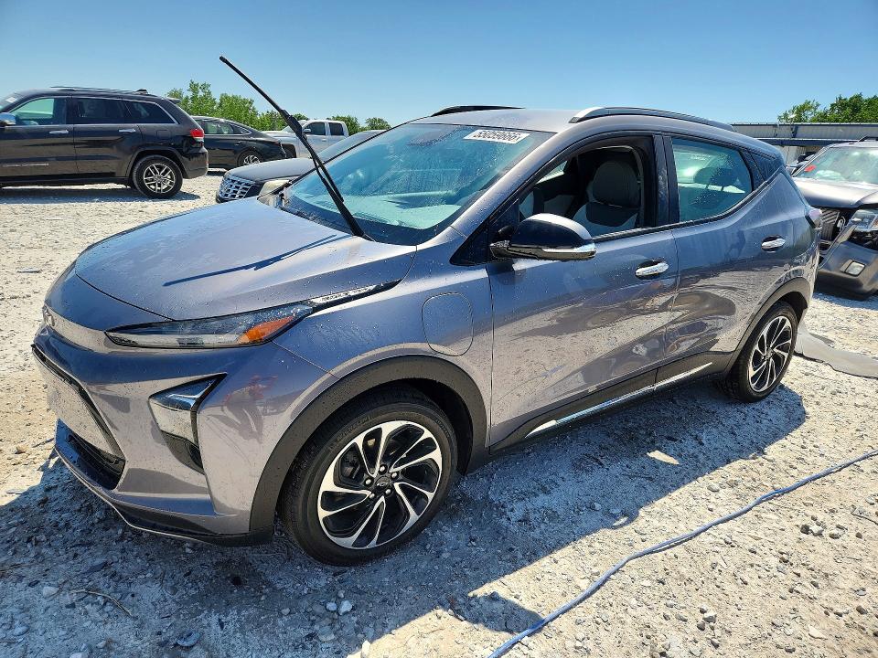 2023 Chevrolet Bolt VIN 1G1FZ6S07P4117991 COPART salvage auction — FRONT END, Mi - Cert Of Title-Salvage Vehicle, sold $7,400 on 2026-07-02 (photo 1)