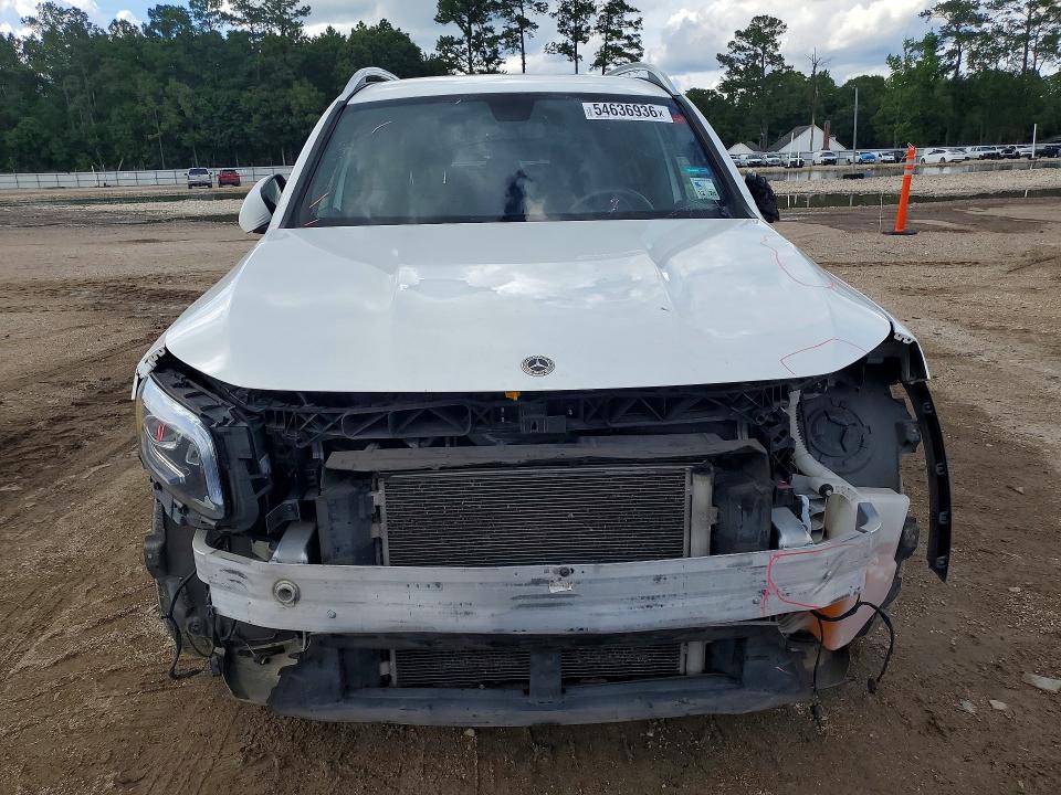 2021 Mercedes-benz Glb VIN W1N4M4GB1MW105405 COPART salvage auction — FRONT END, La - Cert Of Title-Salvage, sold $6,300 on 2026-08-21 (photo 5)