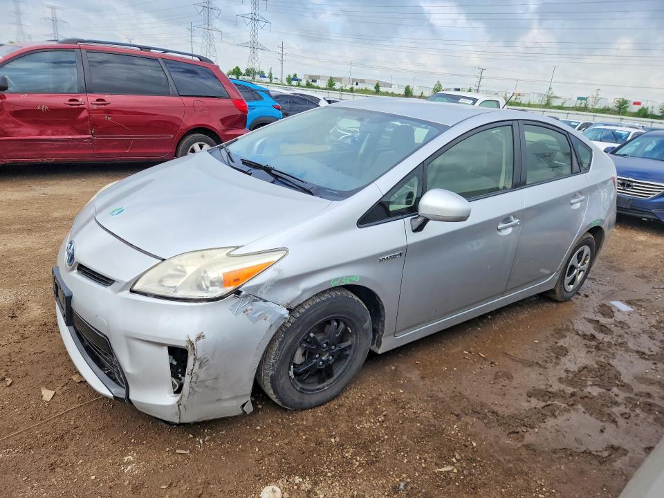 2012 Toyota VIN JTDKN3DU8C5409928 COPART salvage auction — FRONT END, Il - Salvage Certificate, sold $1,000 on 2026-07-14 (photo 1)