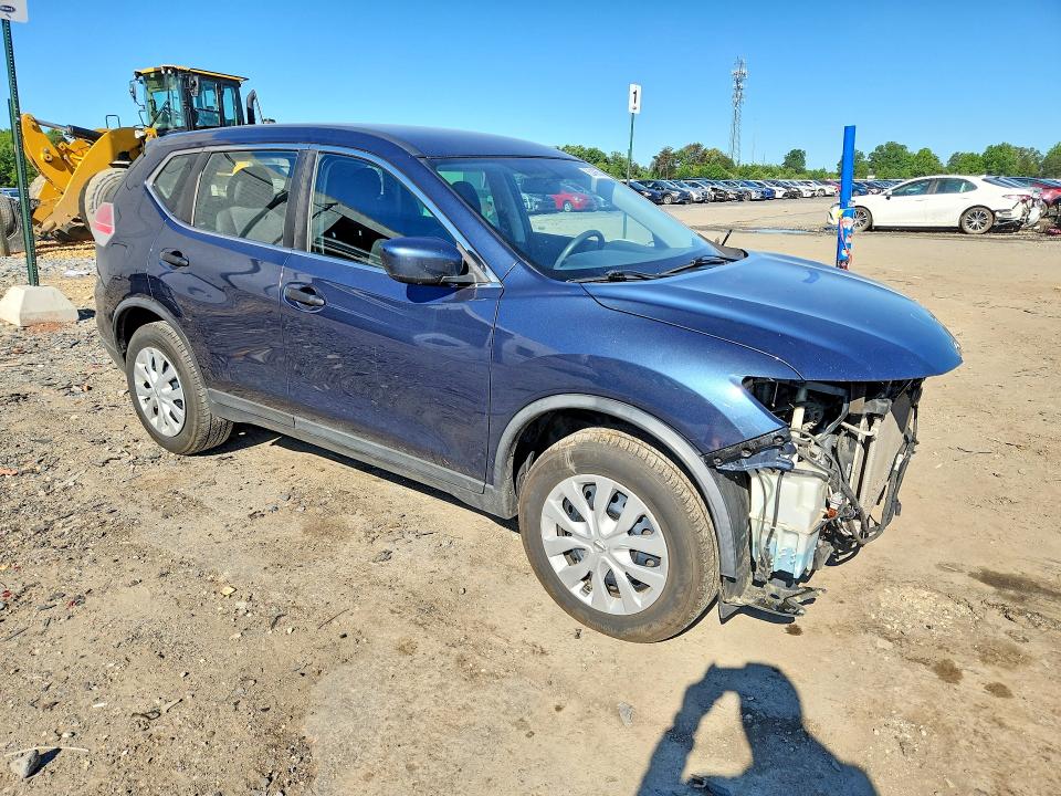 2016 Nissan Rogue VIN KNMAT2MV3GP632537 COPART salvage auction — FRONT END, Va - Cert Of Title - Salvage, sold $325 on 2026-07-22 (photo 4)
