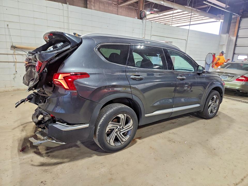 2023 Hyundai Santa fe VIN 5NMS3DAJ1PH636886 COPART salvage auction — REAR END, Mn - Cert Of Title-Salvage, sold $5,500 on 2026-07-02 (photo 3)