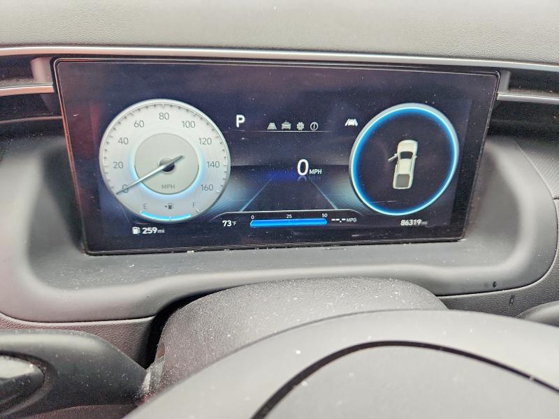 2022 Hyundai Santa cruz VIN 5NTJC4AE0NH007703 COPART salvage auction — HAIL, Ar - Cert Of Title-Salvage, sold $8,400 on 2026-07-15 (photo 9)