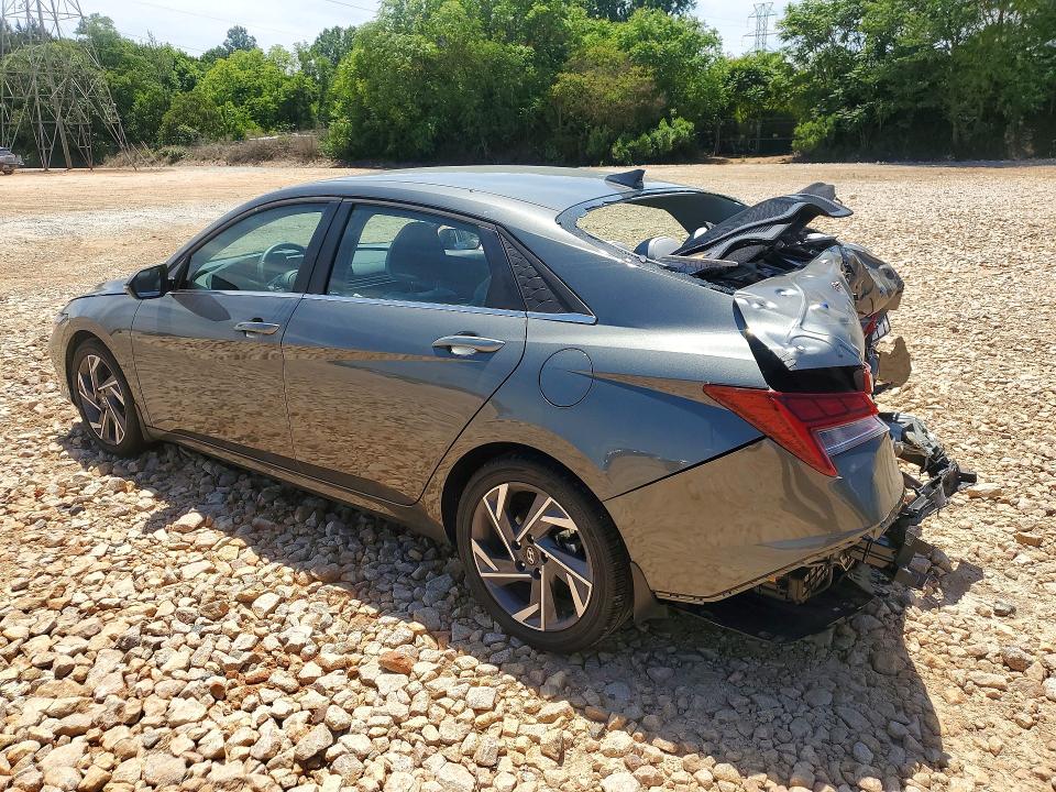2025 Hyundai Elantra VIN KMHLN4DJ0SU176840 COPART salvage auction — REAR END, Nc - Salvage Certificate Of Title, sold $5,600 on 2026-07-20 (photo 2)