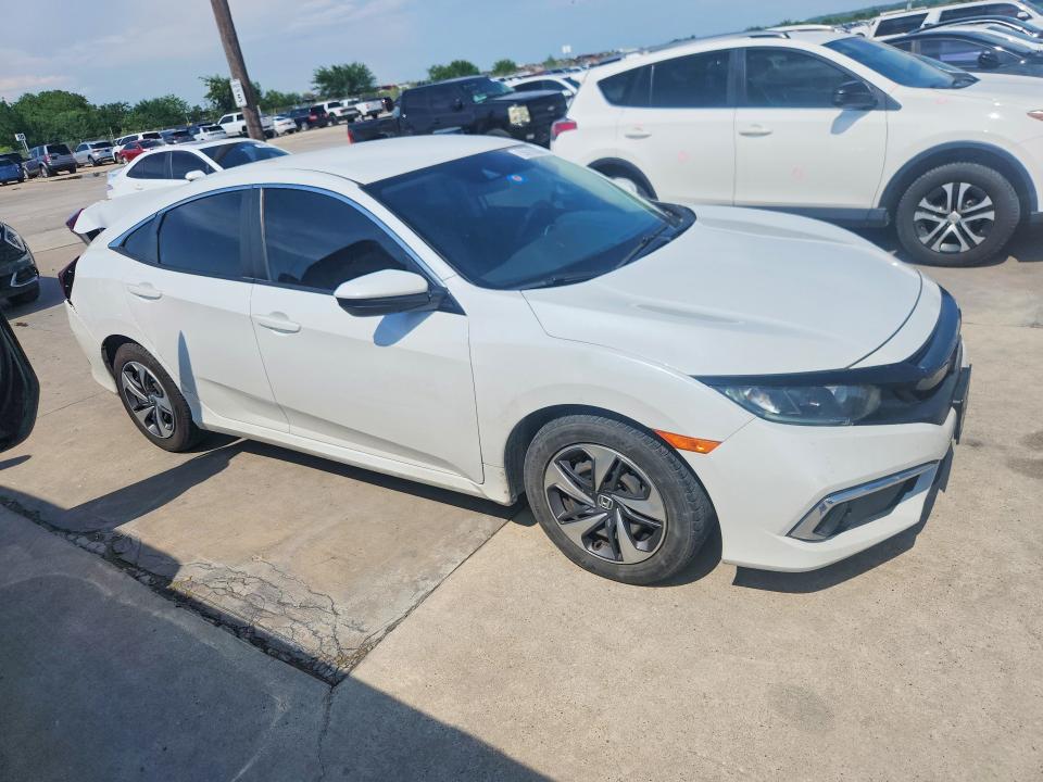2021 Honda Civic VIN 2HGFC2F61MH546902 COPART salvage auction — REAR END, Tx - Salvage Vehicle Title, sold $3,850 on 2026-07-23 (photo 4)