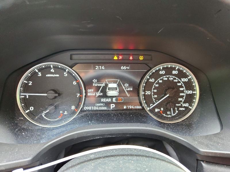 2022 Mitsubishi Outlander VIN JA4J4UA81NZ043523 COPART salvage auction — FRONT END, Wv - Certificate Of Title, sold $4,800 on 2026-07-09 (photo 9)