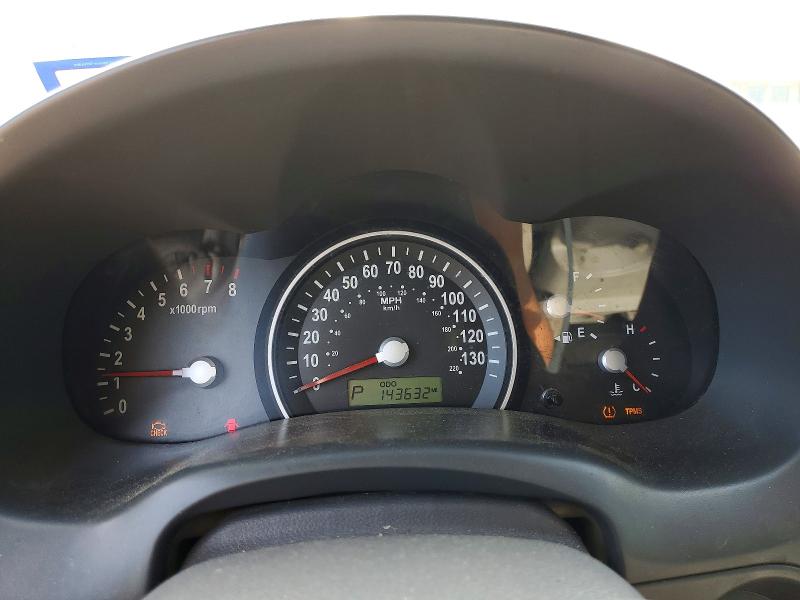2010 Kia SEDONA VIN KNDMG4C3XA6344945 COPART salvage auction — FRONT END, Tx - Salvage Vehicle Title, sold $1,050 on 2026-07-06 (photo 9)