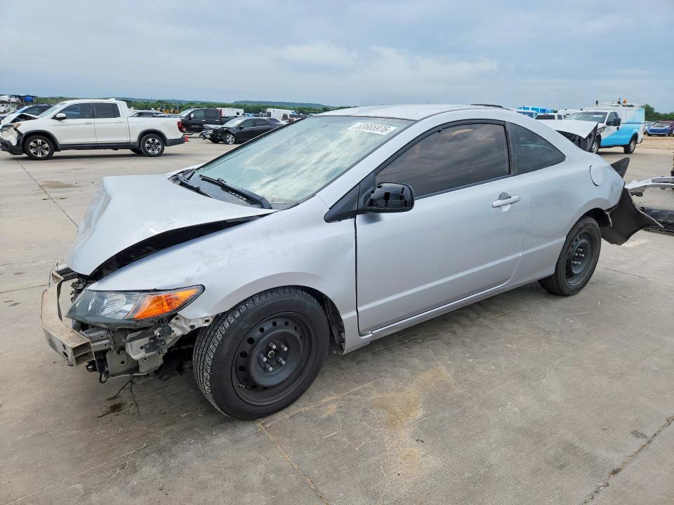2009 Honda Civic VIN 2HGFG126X9H528913 COPART salvage auction — REAR END, Tx - Nonrepairable Title, sold $450 on 2026-07-09 (photo 1)