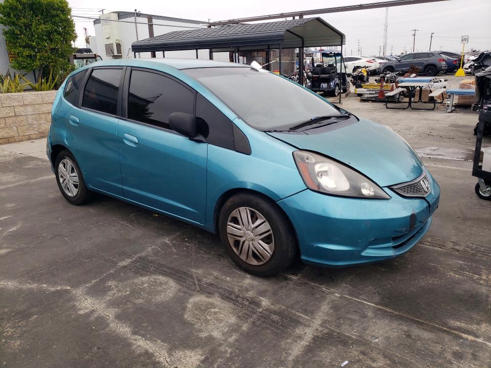 2012 Honda Fit VIN JHMGE8H39CC008547 COPART salvage auction — REAR END, Ca - Salvage Certificate, sold $550 on 2026-07-15 (photo 4)