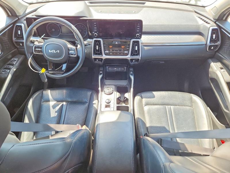2023 Kia Sorento VIN KNDRHDLG5P5175857 COPART salvage auction — FRONT END, Ca - Salvage Certificate, sold $8,100 on 2026-07-10 (photo 8)