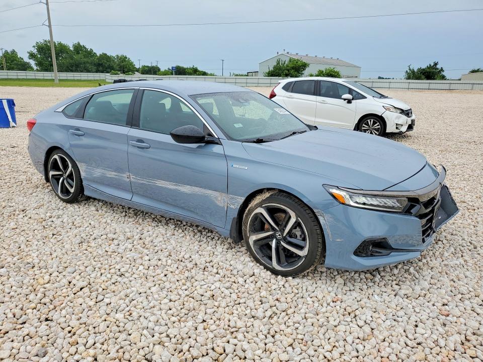 2022 Honda Accord VIN 1HGCV3F21NA033598 COPART salvage auction — FRONT END, Tx - Salvage Vehicle Title, sold $5,300 on 2026-07-02 (photo 4)