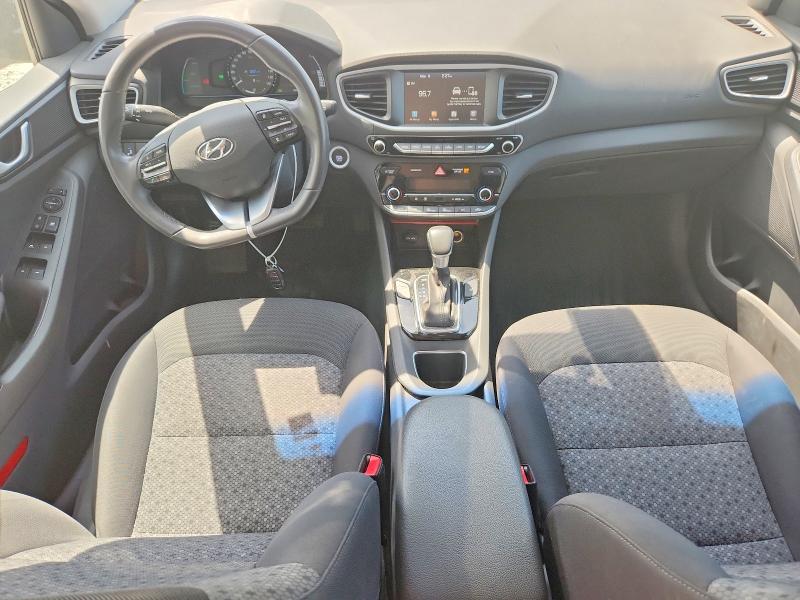 2017 Hyundai Ioniq VIN KMHC75LC7HU024873 COPART salvage auction — HAIL, Mo - Salvage Certificate Of Title, sold $2,650 on 2026-07-28 (photo 8)