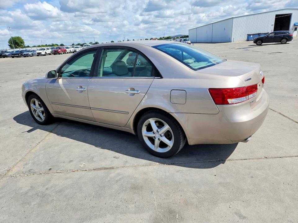 2007 Hyundai Sonata VIN 5NPEU46F67H197914 COPART salvage auction — FRONT END, Ca - Salvage Certificate, sold $775 on 2026-07-13 (photo 2)