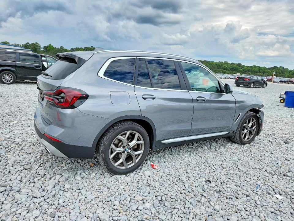2023 BMW X3 VIN 5UX43DP09P9R57611 COPART salvage auction — FRONT END, Ga - Cert Of Title-Salvage, sold $6,100 on 2026-07-28 (photo 3)