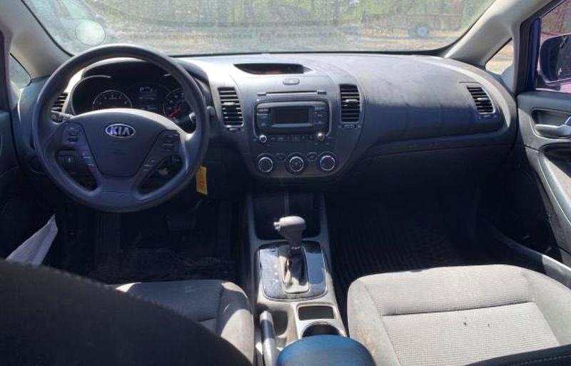 2017 Kia Forte VIN 3KPFK4A78HE045956 COPART salvage auction — SIDE, OH - CERTIFICATE OF TITLE (P), sold $1,300 on 2026-07-02 (photo 9)