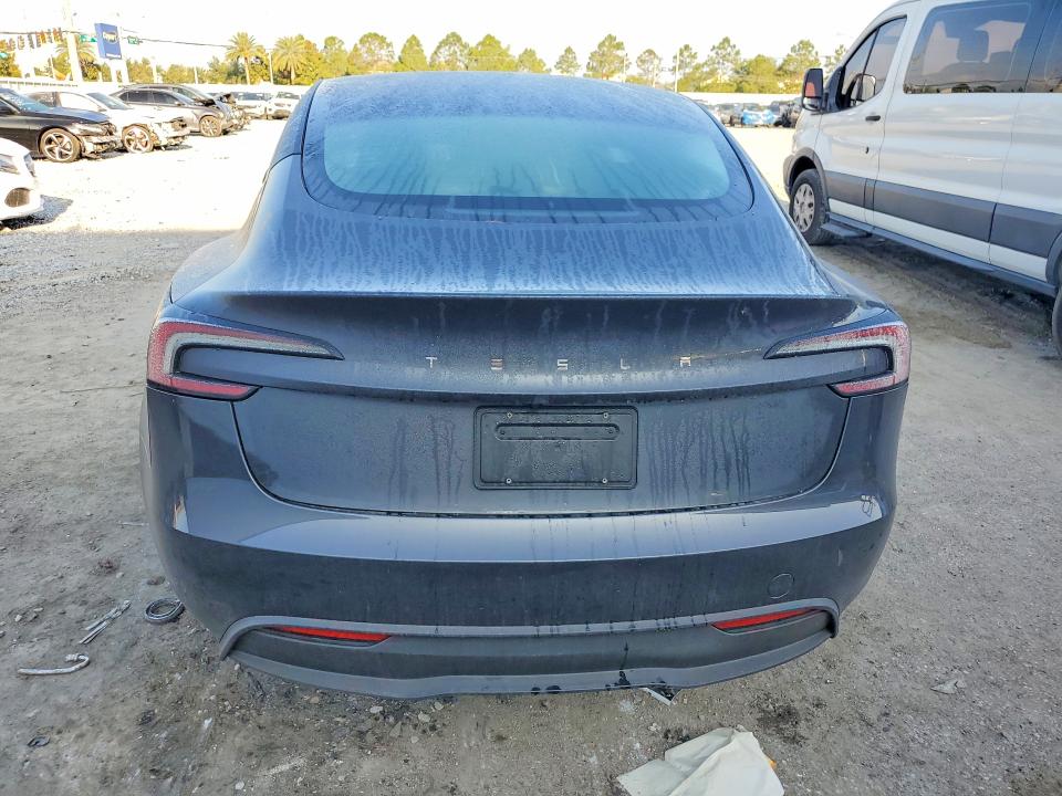 2025 Tesla VIN 5YJ3E1EA7SF030493 COPART salvage auction — FRONT END, Fl - Cert Of Title Slvg Rebuildable, sold $10,500 on 2026-07-10 (photo 6)