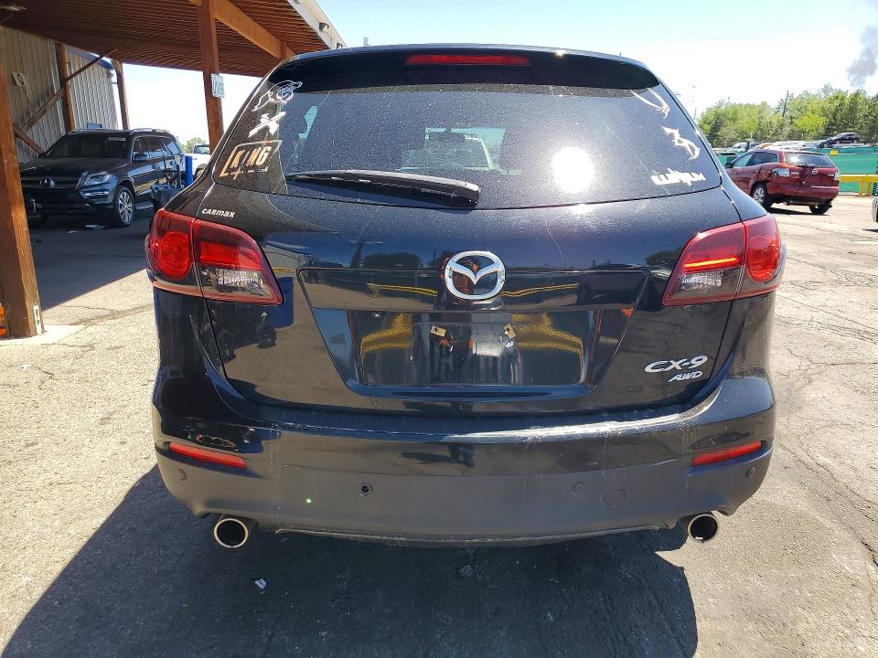 2013 Mazda Cx-9 VIN JM3TB3CA5D0401165 COPART salvage auction — FRONT END, Co - Public - Salvage Title, sold $2,250 on 2026-07-07 (photo 6)