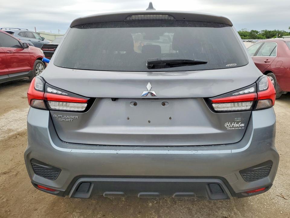 2021 Mitsubishi Outlander VIN JA4ARUAU8MU014840 COPART salvage auction — HAIL, Ks - Certificate Of Title, sold $6,100 on 2026-07-13 (photo 6)