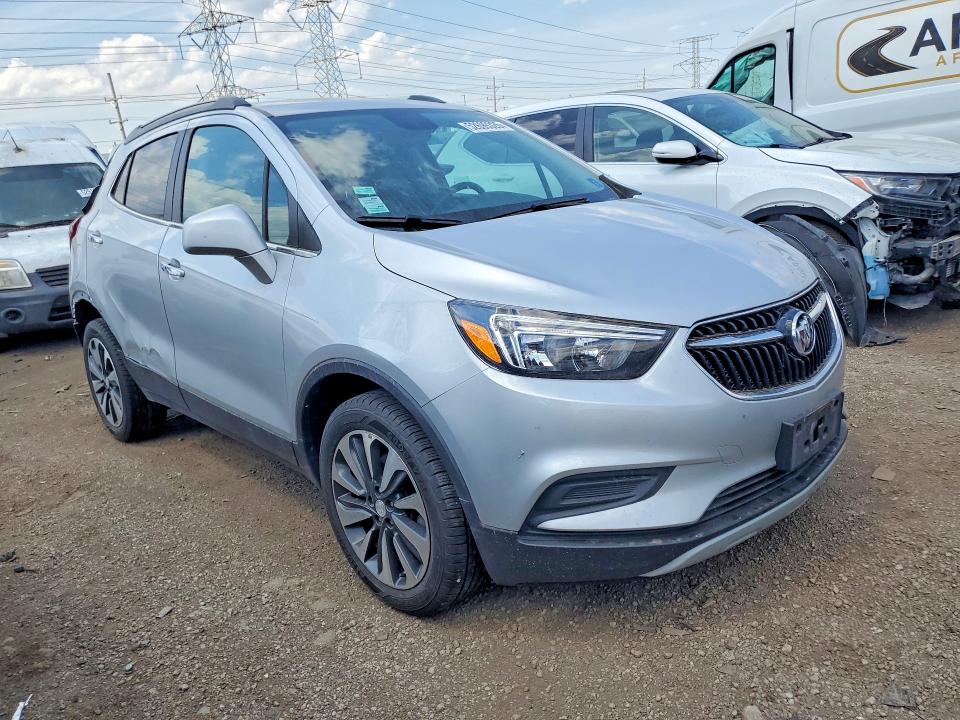 2022 Buick Encore VIN KL4CJESM8NB562001 COPART salvage auction — REAR END, Il - Salvage Certificate, sold $4,000 on 2026-07-07 (photo 4)