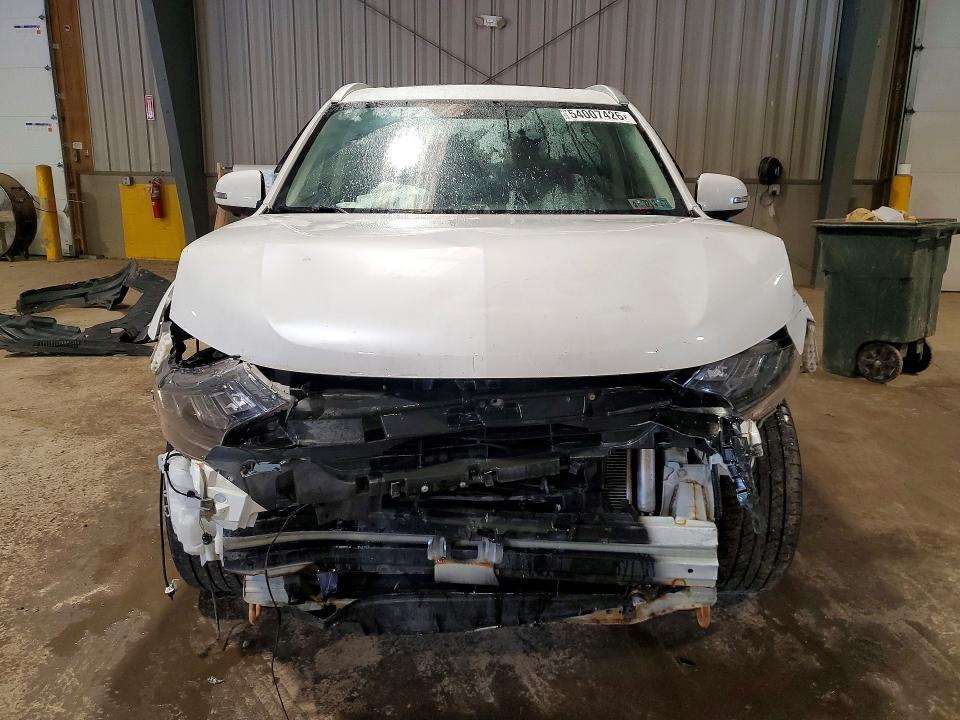 2019 Mitsubishi Outlander VIN JA4AZ3A33KZ004038 COPART salvage auction — FRONT END, Pa - Certificate Of Salvage, sold $1,450 on 2026-07-22 (photo 5)