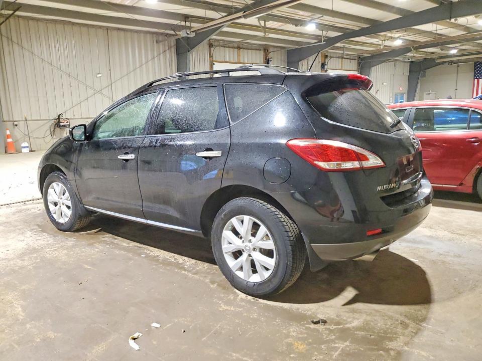 2012 Nissan Murano VIN JN8AZ1MW2CW206277 COPART salvage auction — NORMAL WEAR, Pa - Cert Of Title, sold $525 on 2026-07-04 (photo 2)