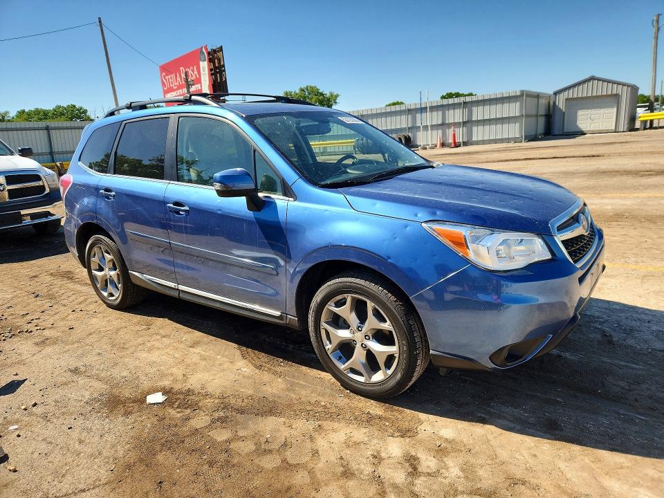 2015 Subaru Forester VIN JF2SJAWC3FH598383 COPART salvage auction — HAIL, Ks - Cert Of Title-Salvage, sold $4,350 on 2026-07-22 (photo 4)