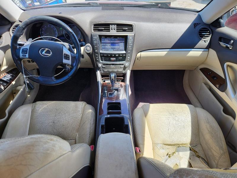 2011 Lexus Is VIN JTHCF5C22B5049677 COPART salvage auction — HAIL, Il - Salvage Certificate, sold $1,250 on 2026-07-27 (photo 8)