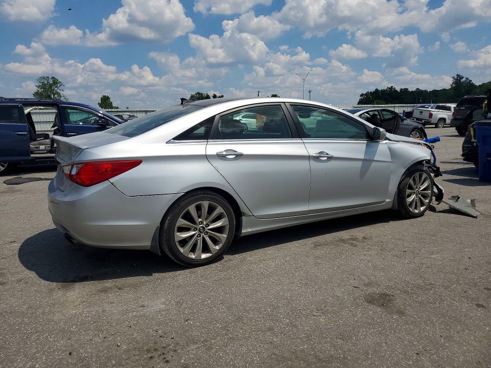 2013 Hyundai Sonata VIN 5NPEC4AB5DH571903 COPART salvage auction — FRONT END, Nc - Salvage Certificate Of Title, sold $275 on 2026-07-16 (photo 3)