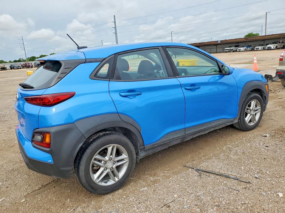 2020 Hyundai Kona VIN KM8K12AA4LU409345 COPART salvage auction — FRONT END, Tx - Salvage Vehicle Title, sold $3,450 on 2026-07-15 (photo 3)