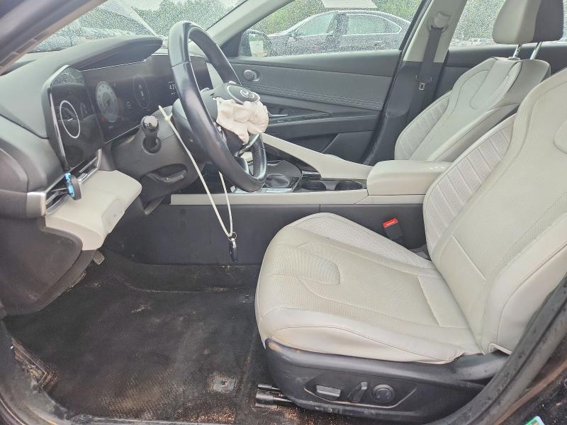 2022 Hyundai Elantra VIN KMHLP4AG5NU340154 COPART salvage auction — FRONT END, Va - Cert Of Title - Salvage, sold $3,400 on 2026-07-06 (photo 7)