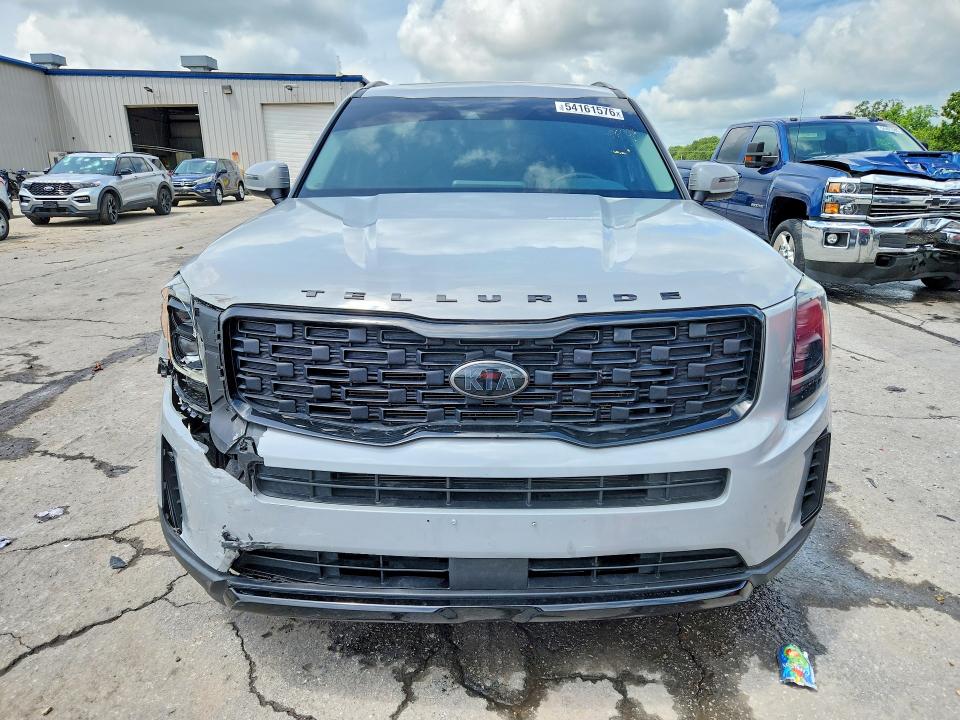2021 Kia Telluride VIN 5XYP3DHC7MG169640 COPART salvage auction — FRONT END, Co - Public - Salvage Title, sold $8,900 on 2026-07-08 (photo 5)