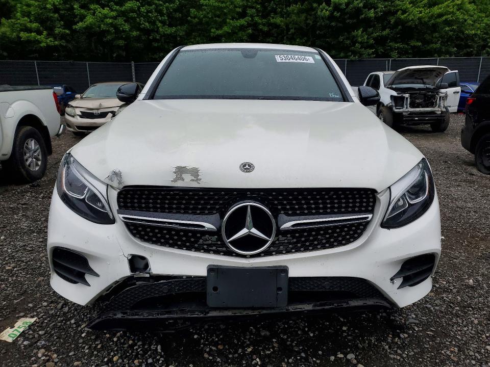 2019 Mercedes-benz Glc VIN WDC0J4KB8KF572012 COPART salvage auction — FRONT END, Salvage Title, sold $15,700 on 2026-07-31 (photo 5)