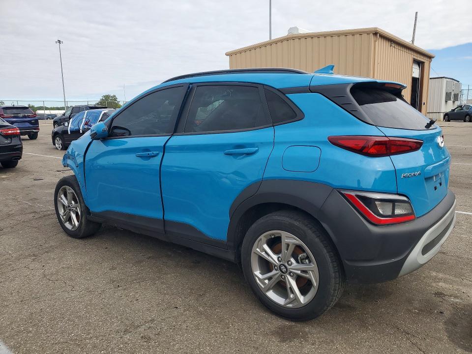 2023 Hyundai VIN KM8K6CAB0PU982393 COPART salvage auction — FRONT END, Id - Salvage Certificate Of Title, sold $2,200 on 2026-07-17 (photo 2)