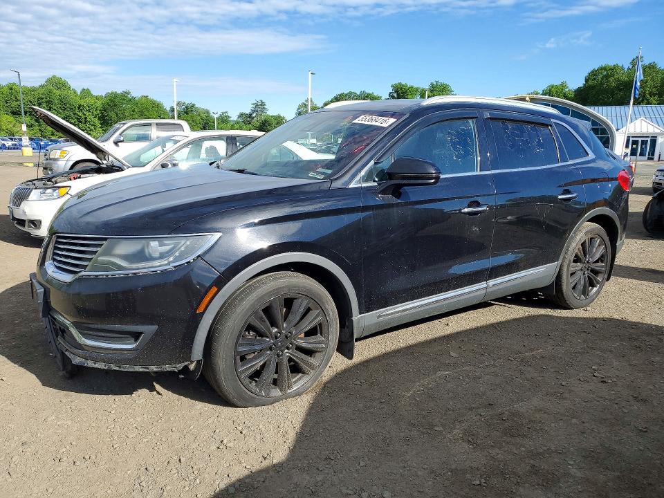 2017 Lincoln Mkx VIN 2LMPJ8LP1HBL29397 COPART salvage auction — FRONT END, Ma - Certificate Of Title, sold $2,900 on 2026-07-27 (photo 1)