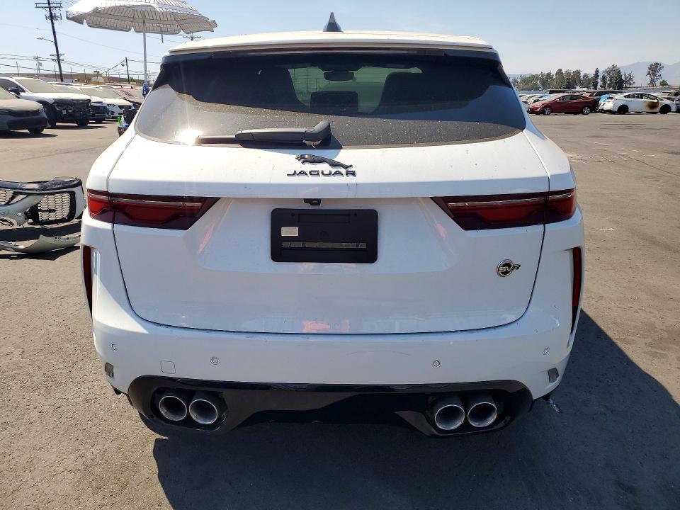 2025 Jaguar F-pace VIN SADCZ2FE8SA753844 COPART salvage auction — FRONT END, Ca - Salvage Certificate, sold $325 on 2026-07-27 (photo 6)