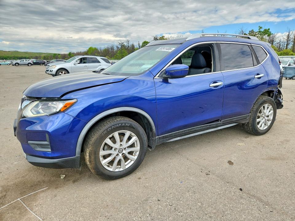 2020 Nissan Rogue VIN JN8AT2MV1LW107139 COPART salvage auction — REAR END, Ny - Mv-907A Salvage Certificate, sold $2,150 on 2026-07-22 (photo 1)