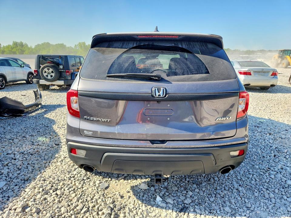 2021 Honda Passport VIN 5FNYF8H56MB009776 COPART salvage auction — SIDE, Mi - Scrap Certificate Of Title, sold $4,750 on 2026-07-02 (photo 6)