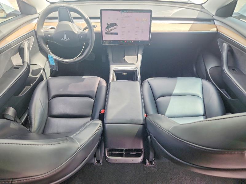 2021 Tesla Model 3 VIN 5YJ3E1EAXMF062227 COPART salvage auction — REAR END, Salvage Title, sold $3,000 on 2026-07-28 (photo 8)