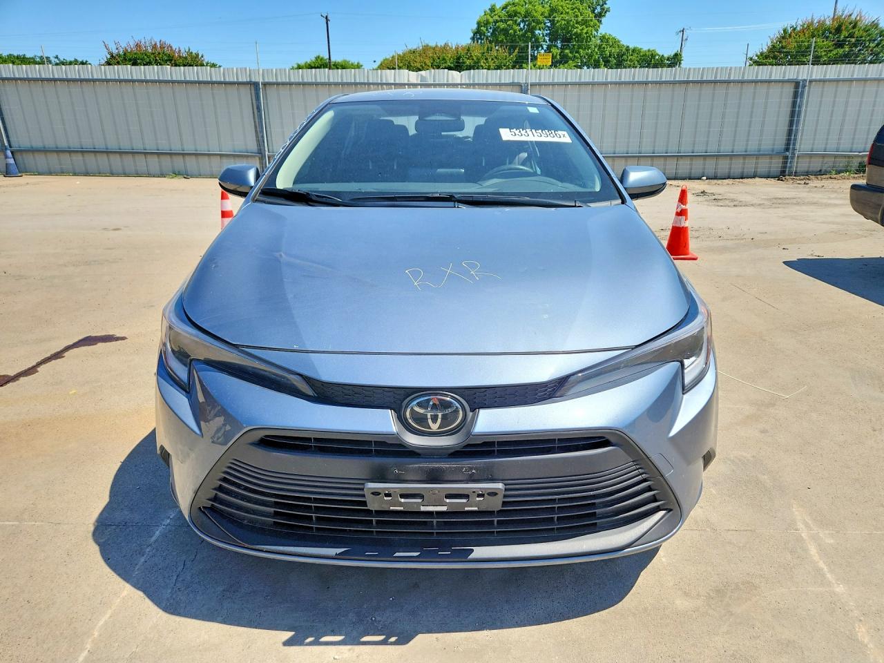 2026 Toyota Corolla VIN JTDBCMFE8T3113336 COPART salvage auction — Rear End, TX - SALVAGE VEHICLE TITLE, sold $11,700 on 2026-07-09 (photo 5)