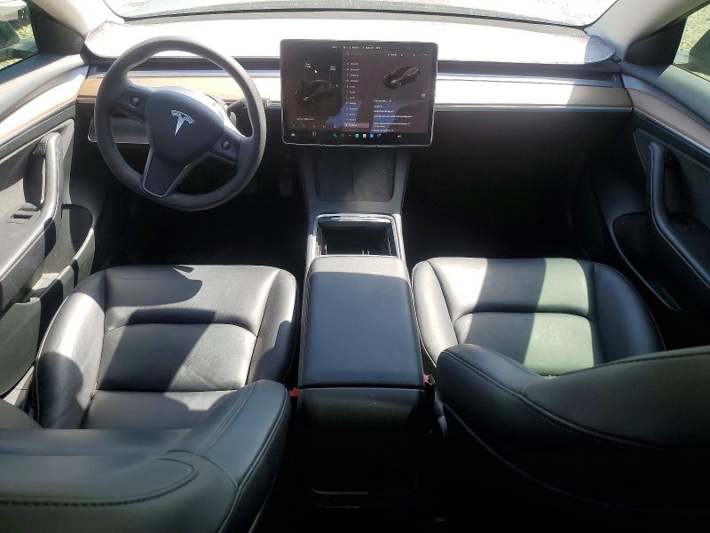 2023 Tesla Model 3 VIN 5YJ3E1EA7PF590263 COPART salvage auction — REAR END, Ca - Salvage Certificate, sold $6,600 on 2026-07-07 (photo 8)