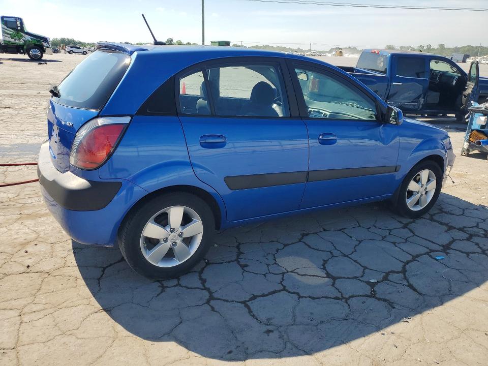 2009 Kia Rio VIN KNADE243X96567200 COPART salvage auction — FRONT END, Tn - Salvage Certificate, sold $575 on 2026-07-13 (photo 3)