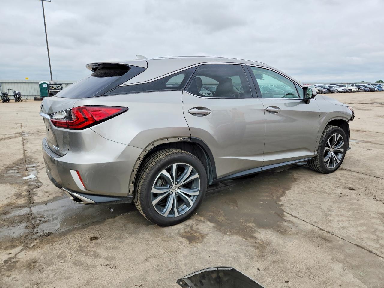 2017 Lexus RX 350 VIN 2T2ZZMCA7HC089264 COPART salvage auction — Side, TX - SALVAGE VEHICLE TITLE, sold $6,500 on 2026-07-09 (photo 3)