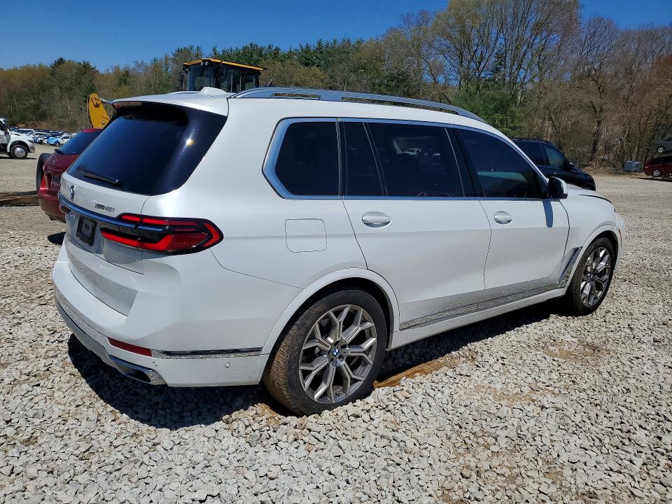 2024 BMW X7 VIN 5UX23EM04R9U34002 COPART salvage auction — FRONT END, Ma - Cert Of Title-Salvage, sold $31,500 on 2026-07-30 (photo 3)