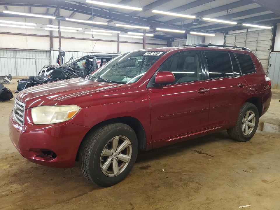 2009 Toyota Highlander VIN JTEES41A792141286 COPART salvage auction — FRONT END, Nc - Salvage Certificate Of Title, sold $1,150 on 2026-07-15 (photo 1)